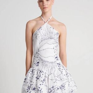 Ancora Women's Halter Dress with Constellation Print